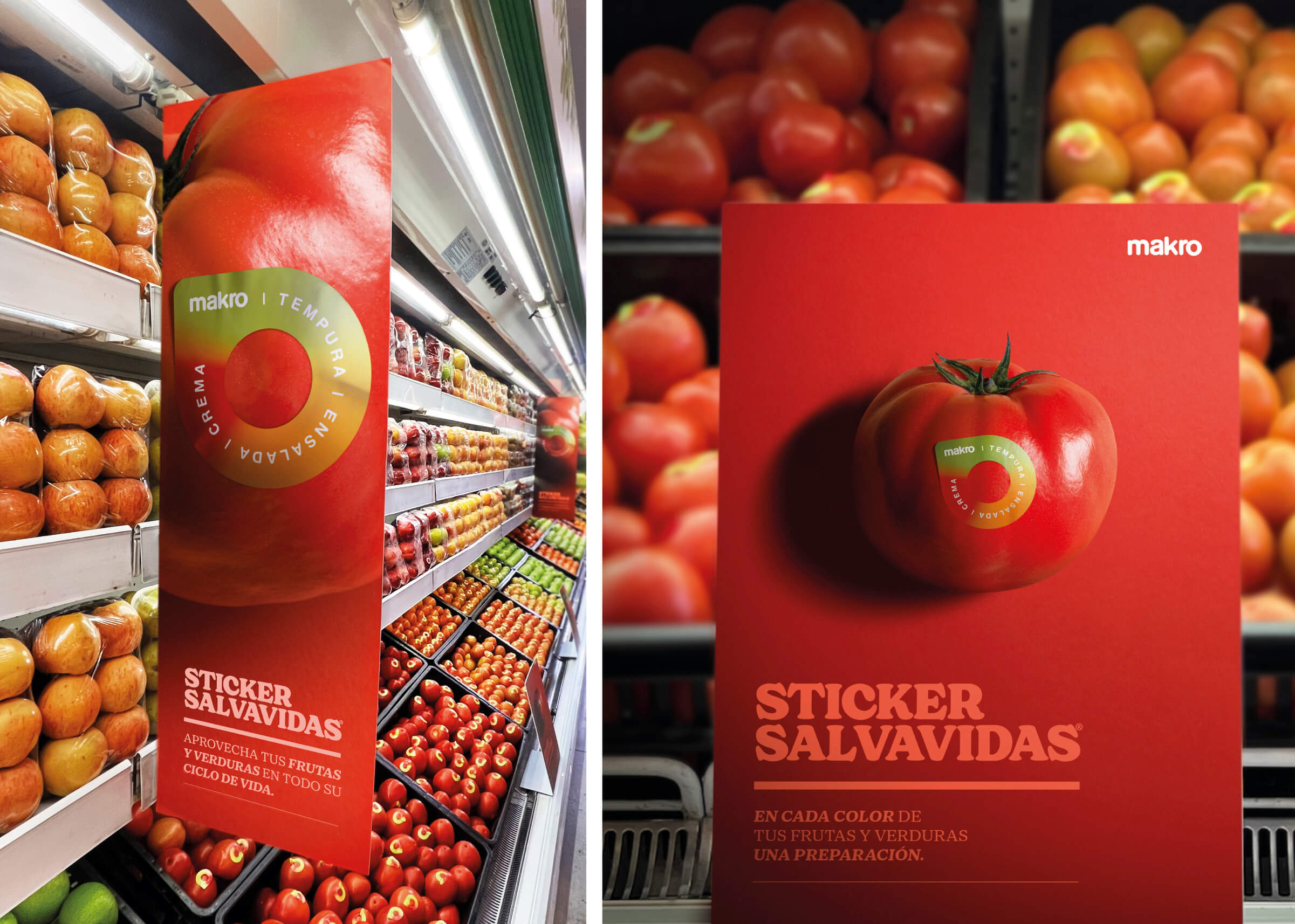 Makro Life Extending Stickers, Trick to reduce Food Waste, Campaigns of the world