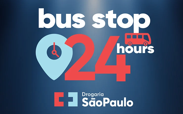 Drogaria São Paulo, 24h Bus Stop, Public Safety campaign, campaigns of the world