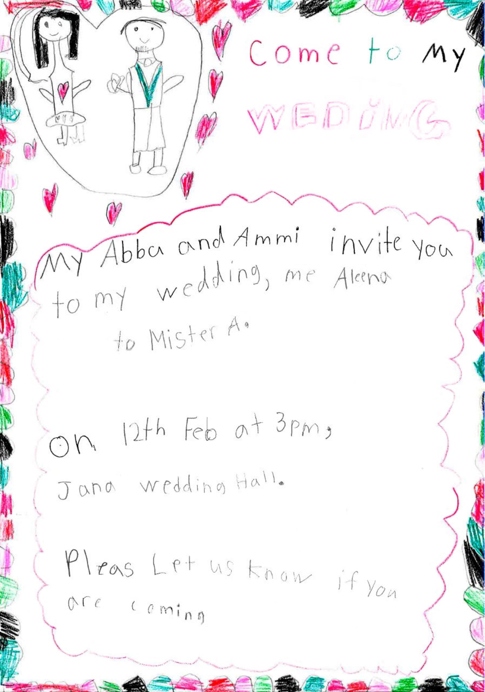 Child Wedding Cards, Child Marriage Laws in Pakistan, Campaigns of the world, Child Marriage