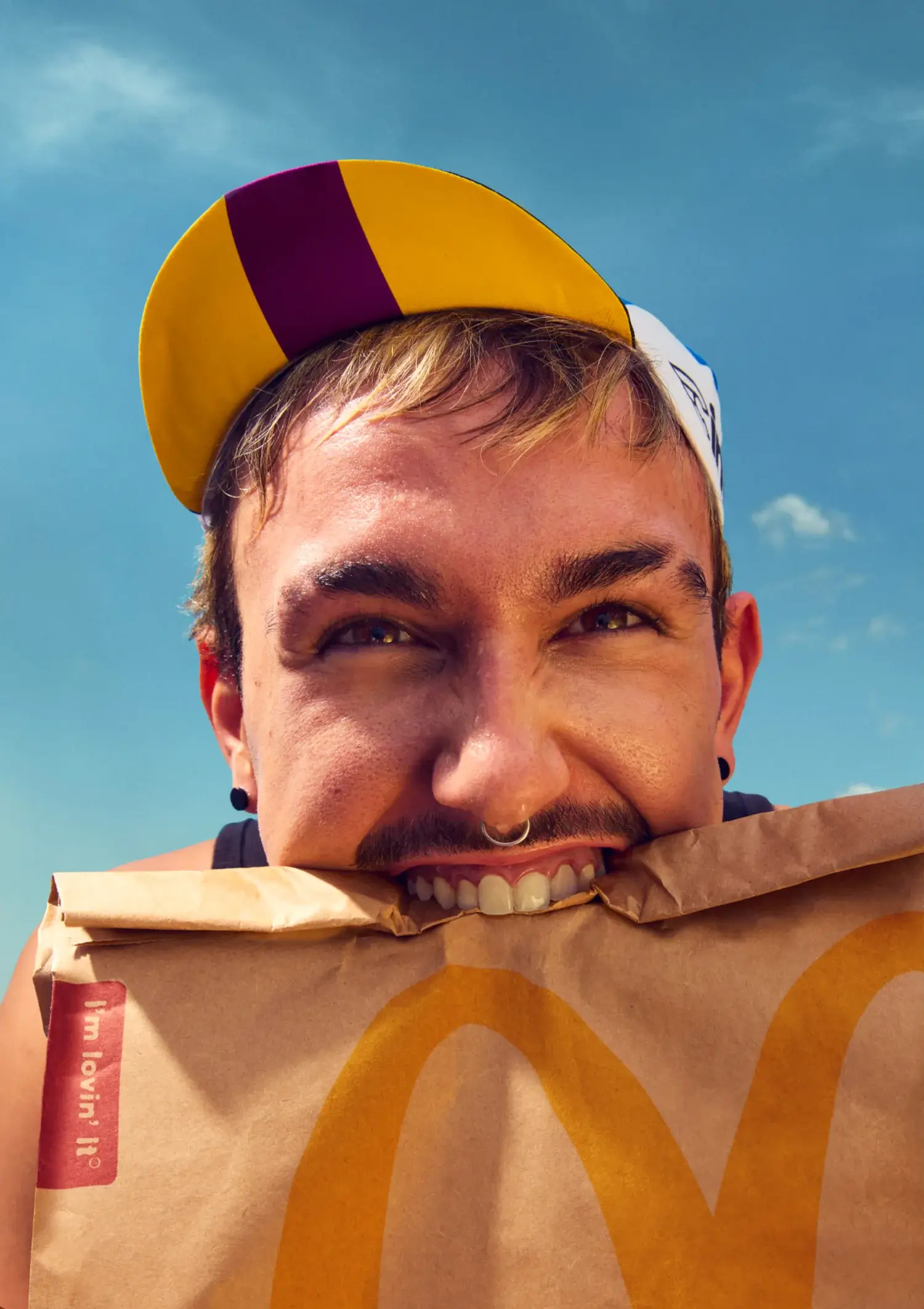 McDonald's "Now you can also cycle-thru" Lets Cyclists Pull Up to the Drive-Thru 4 McDonald's cycle-thru print ad campaign