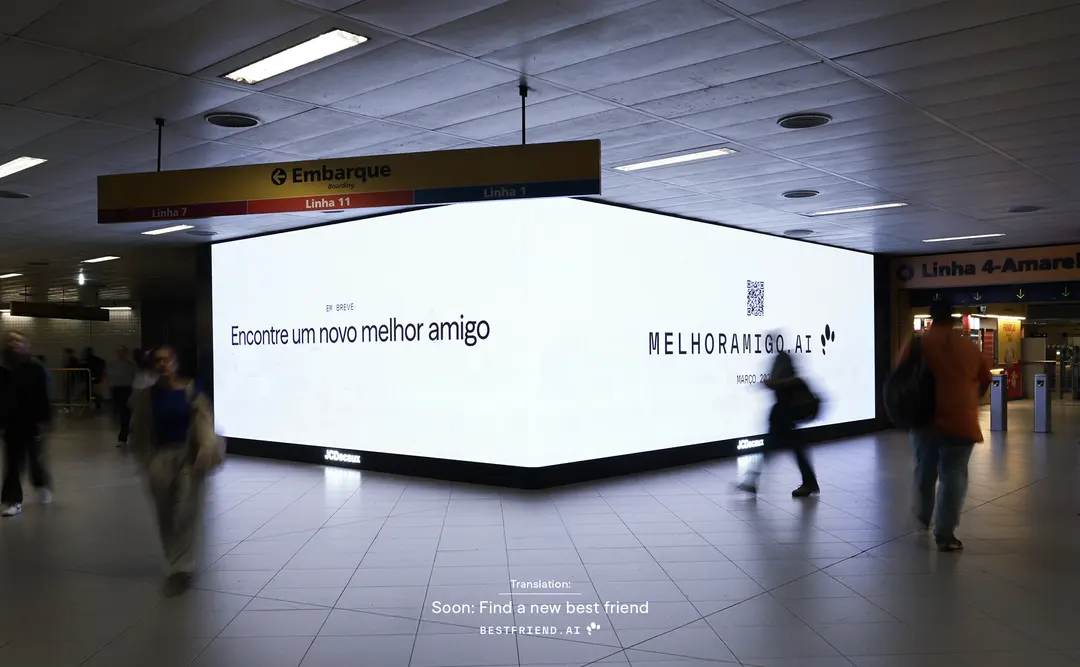 dog adoption campaign Brazil showing bond between people and dogs