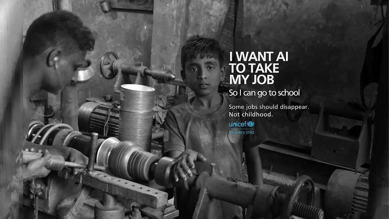 unicef i want ai to take my job featured