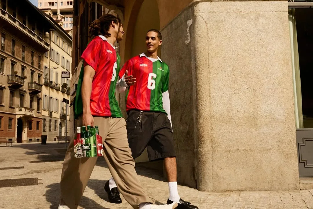HEINZ and Heineken campaign merchandise created for The Match We've All Been Waiting For