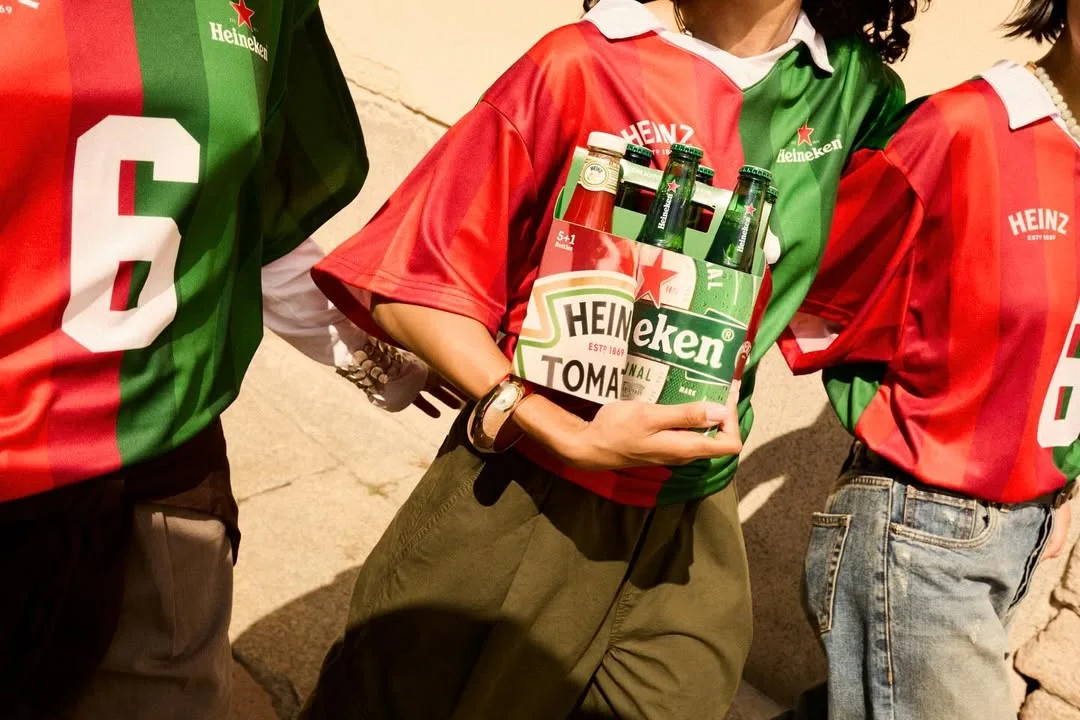 HEINZ Tomato Ketchup and Heineken beer featured in collaboration packaging
