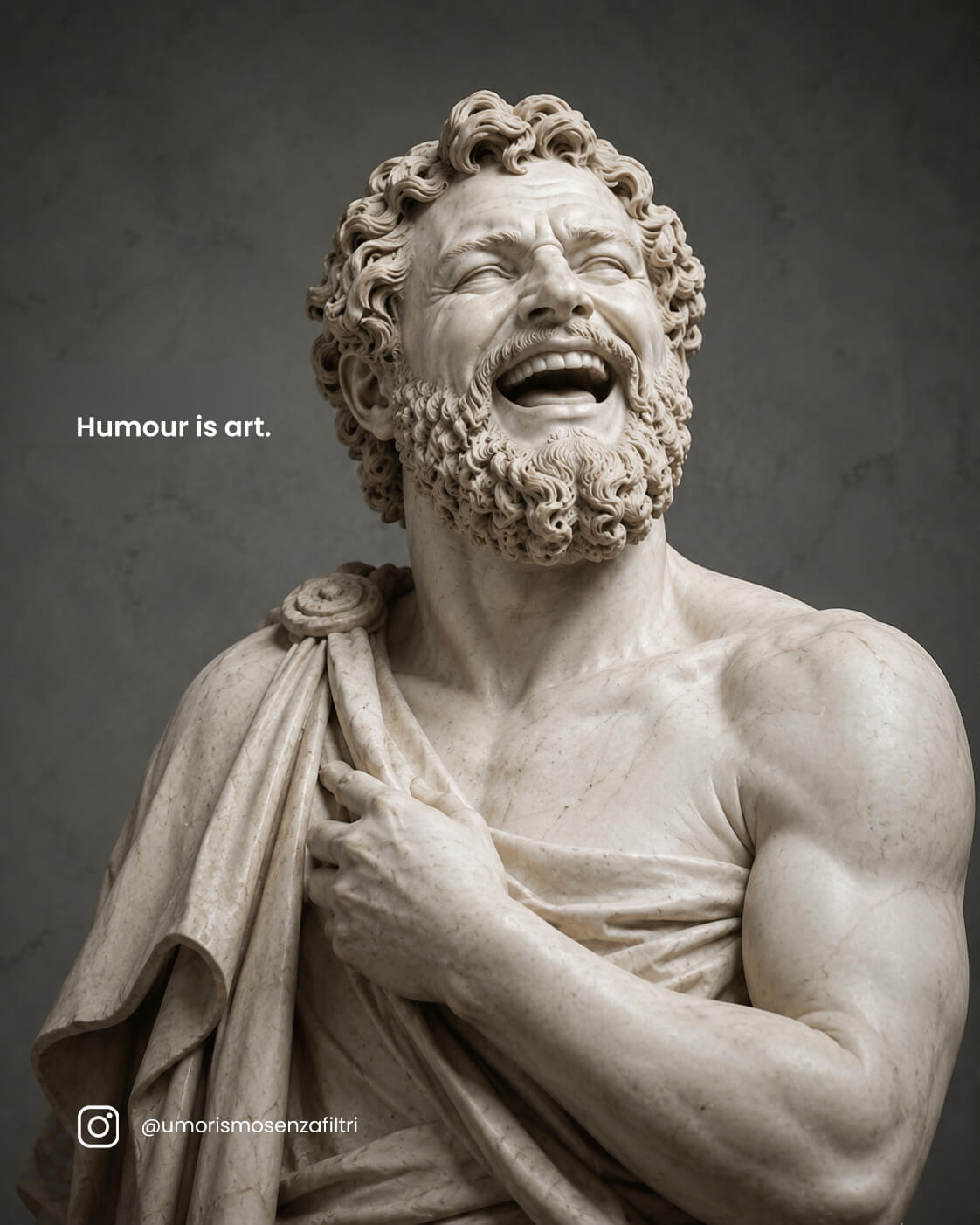 Humour is Art Campaign Turns Classical Icons Into Comic Relief 3 Humour is art campaign showing classical paintings laughing