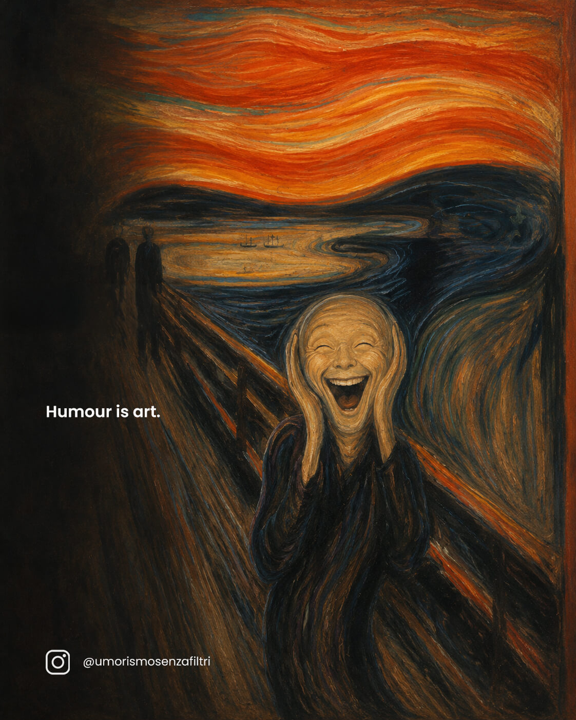 Humour is Art Campaign Turns Classical Icons Into Comic Relief 5 Humour is art campaign showing classical paintings laughing