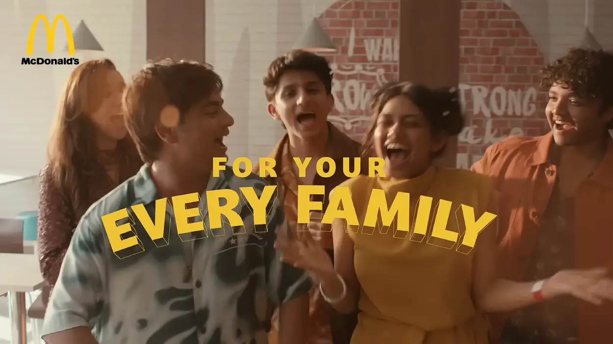 Let’s Family at McD, McDonald's India brand anthem conceptualized by McCann India