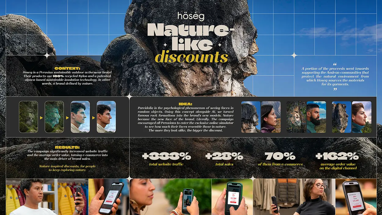 Nature-like Discounts campaign by HOSEG and TBWA Peru