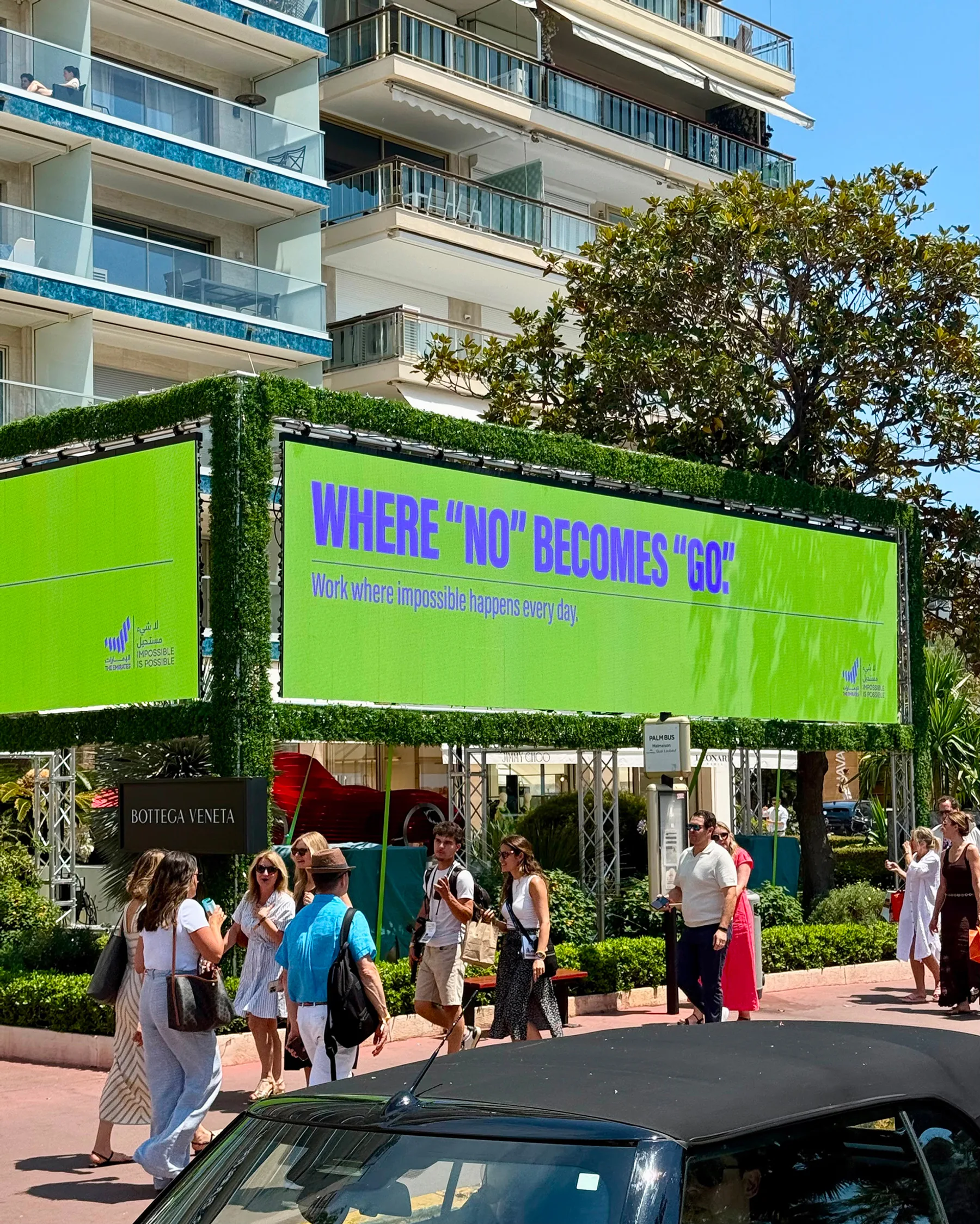 UAE Cannes Lions campaign billboard by IMPACT BBDO promoting bold creative ideas