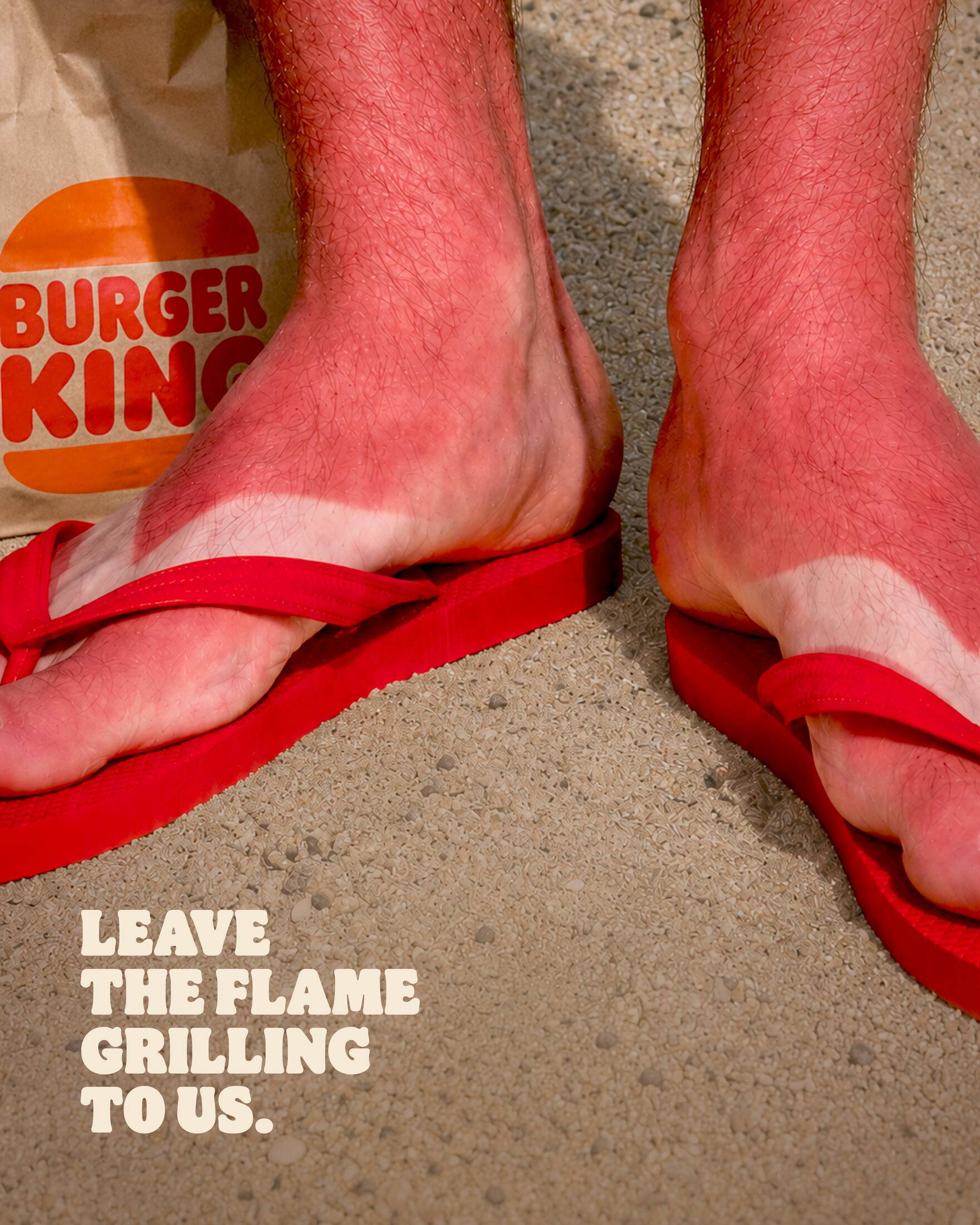 Burger King’s ‘Leave The Flame Grilling To Us Campaign
