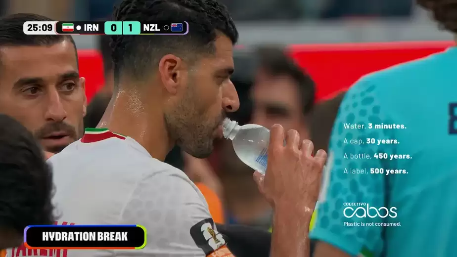 La Pausa campaign turns FIFA World Cup hydration breaks into print advertising