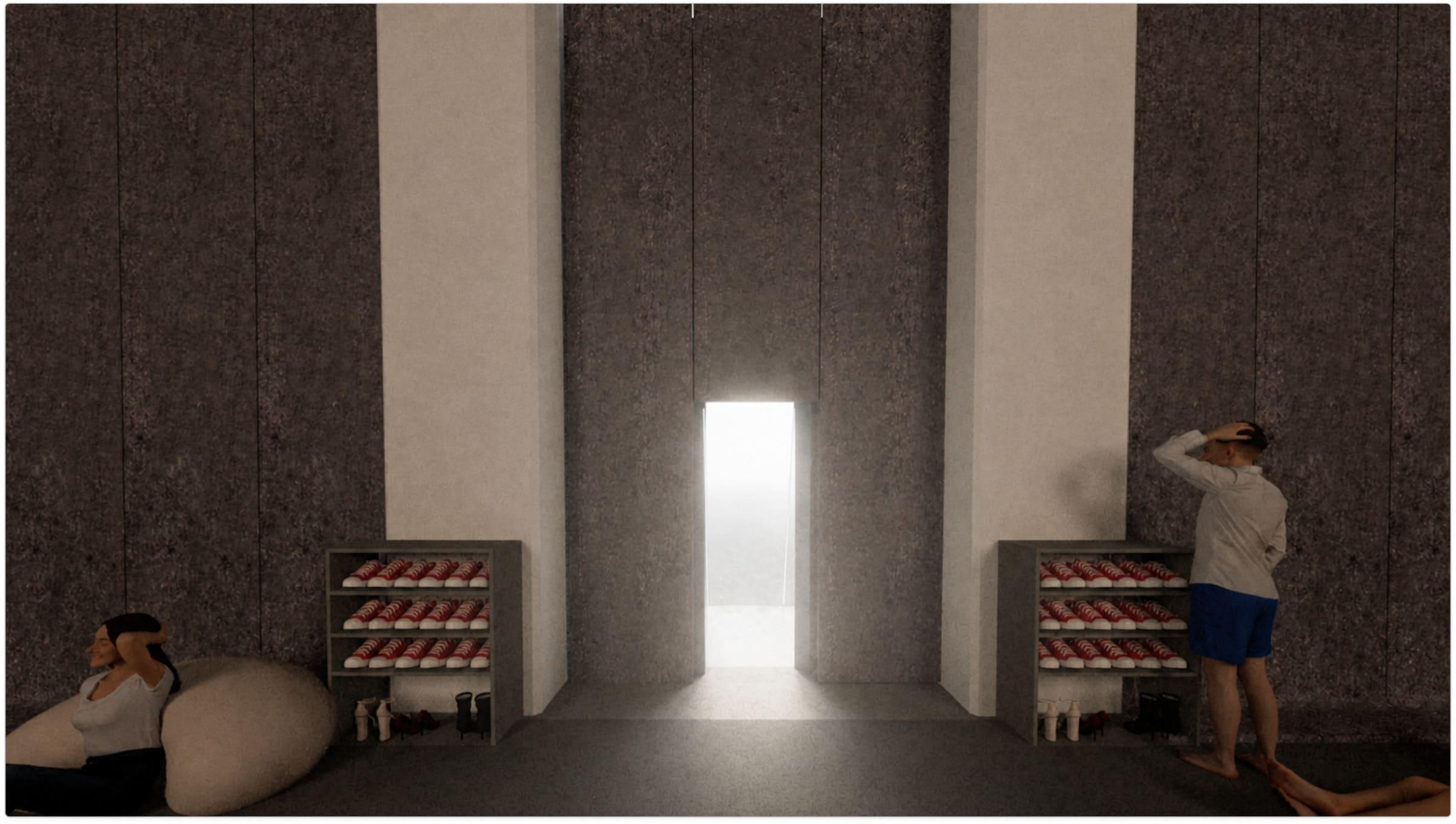 BREATH ALONE listening experience by REBOO and PINPIN STUDIO at SKAC