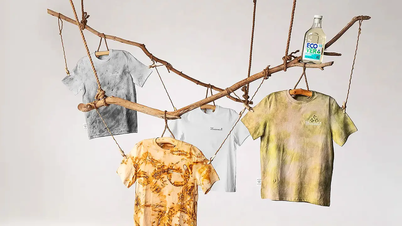 Ecover The Unwashables four lucky T-shirts campaign